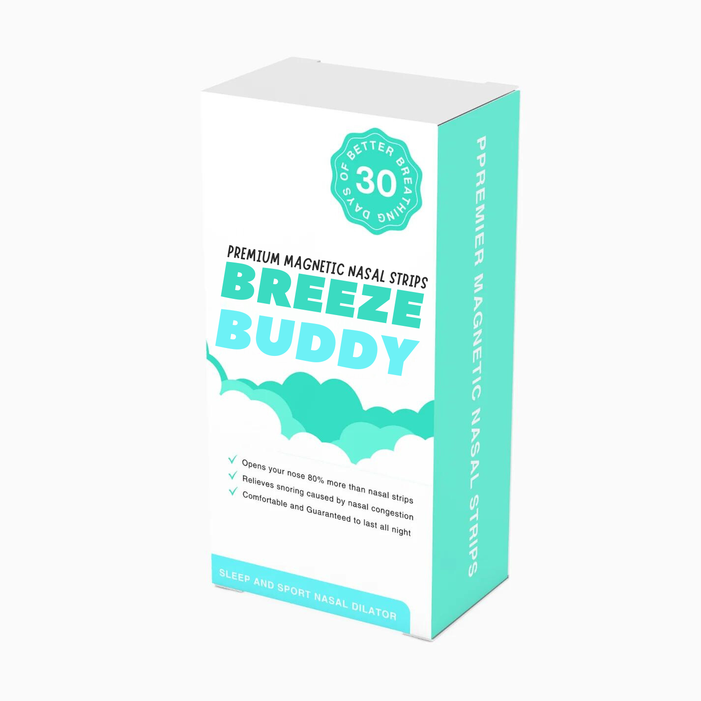 BreezeBuddy - Magnetic Nasal Strip